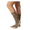 Skarpety Jimmy Lion ATHLETIC LEOPARD PRINT Warm Beige